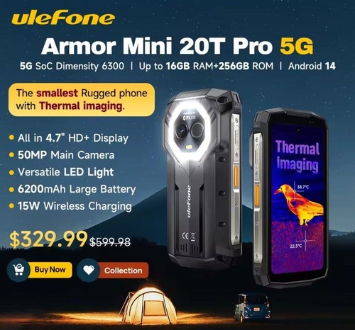 Ulefone armor mini - ulefone, 20t