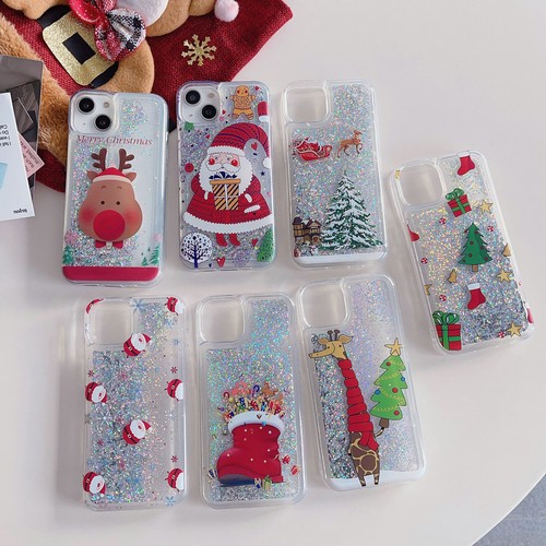 Christmas santa liquid glitter - christmas,