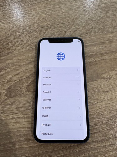 Blue apple iphone mini - apple,