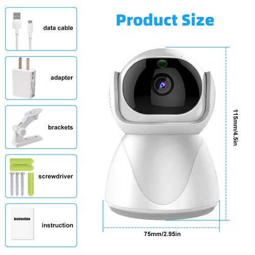 1080p wifi ip - 2.4/5g, camera
