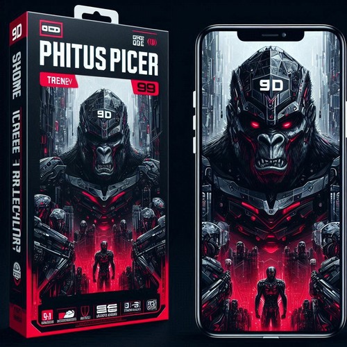 Gorilla full cover for iphone - cover,